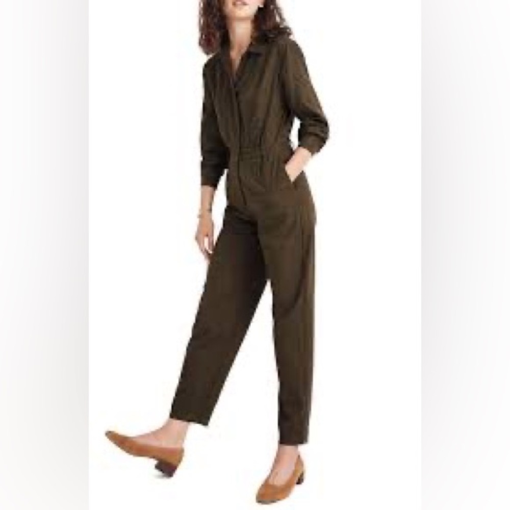 Madewell Seamed Coverall Jumpsuit 00